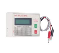 Kit de probador de condensadores ESR, medidor ESR portátil, medidor de capacitancia digital, para medir capacitancia