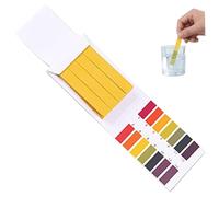 Kit de prueba de ácido úrico, 10 tiras de papel tornasol 1-14 para prueba de ácido para jabón húmedo, jugo de limón, leche, detergente líquido, suelo húmedo, saliva, sudor