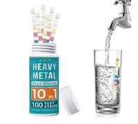Kit De Prueba De Agua - Verificador De Lectura Rápida, Tiras Multiparamétricas Portátiles, Analizador De Calidad Preciso Con Herramienta De Prueba De Spa | Kit De Seguridad De Líquidos Para El Hogar