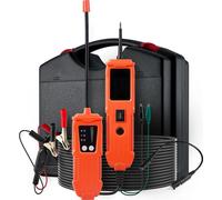 Kit de prueba de circuitos automotrices, probador de circuitos de alimentación de 8 a 35 VCC con pantalla TFT a color e iluminación, probador eléctrico de circuitos de alimentación para automóviles 2