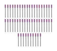 Kit de Puntos de Molienda 50 Piezas 4mm Rueda de Piedra Afilado Herramienta Rotativa for Trabajos de Pulido