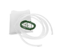 Kit de Recogida de Aguas Pluviales para Techo, Desviador de Lluvia | Plástico Resistente Uv, Interior Liso, Uso Exterior, Compatible con Varias Estructuras de Cubierta