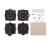 Kit de reconstrucción de aire compatible con HP-60 para HP-80, juego de diafragma y válvula con abrazaderas, accesorios de revisión para mantenimiento del aireador de estanque, repuestos de aire de