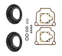 Kit de reconstrucción de carburador para motor R100 refrigerado por aire, juego de reparación de piezas de precisión de 40 mm para mantenimiento de cortacésped en jardín y uso al aire libre