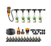 Kit de refrigeración por nebulización de 10-30M, boquilla de latón de 1/4" for jardín
