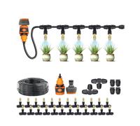 Kit de refrigeración por nebulización de 10-30M, boquilla de latón de 1/4" for jardín