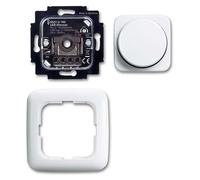 Kit de regulador LED Busch Jaeger, modelo 6523 UJ-214-102, color blanco alpino (Reflex-SI)