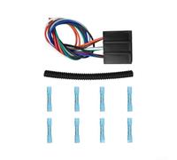 Kit de reparación de arnés de cables de 8 pines para embrague de interruptor de toma de fuerza, acoplador de latón para cortacésped eléctrico, kit de reparación de arnés de cableado de piezas de