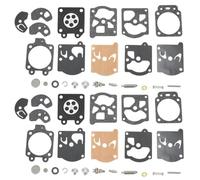 Kit de Reparación de Carburador, Compatible con Walbro WA WT, Carburador Reparación Kit Junta Membrana, para Motosierra Desbrozadora Soplador