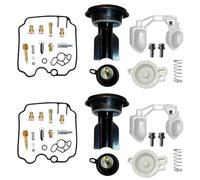 Kit De Reparación De Carburador para Cagiva Elefant 750 1993 1994 1995 para Mikuni BDST 38, Incluye Flotador Y Diafragma De Corte De Aire. Kit Reparación Reconstrucción Carburador(Conjunto 3)