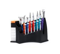 Kit de reparación de lentes, juego de herramientas ópticas de 14 piezas con alicates de acero inoxidable, herramientas de pulido de lentes, 6 destornilladores para bricolaje y reparación óptica