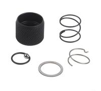 Kit de reparación de portabrocas de destornillador de impacto para DCF835M2 DCF836 DCF885 DCF885C2 DCF885L2 DCF886 Conjunto de resorte de manga de acero, paquete de 7