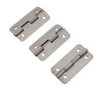 Kit de repuesto de bisagras y tornillos de acero inoxidable para enfriadores iglú, paquete de 3 unidades para cofres de hielo rectangulares con bisagras de 25 a 165 cuartos de galón, hardware