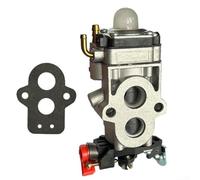 Kit de repuesto de carburador para Kawasaki TJ45 KBL45A KBL45B Motor de desbrozadora con junta de metal plateado 10 x 9 x 5 cm