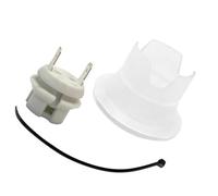 Kit de repuesto para detector de humo para calentador de agua | Ensamblaje de detección de sustancias inflamables con enchufe y bridas para el mantenimiento planificado, verifique el