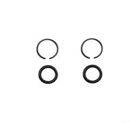 Kit de retenedor de llave de impacto para anillo con anillo O para 3/8, 1/2, 3/4 y 1 pulgada, juego de clips de enchufe cuadrado compatible con Craftsman para herramientas neumáticas IR (1 pulgada)