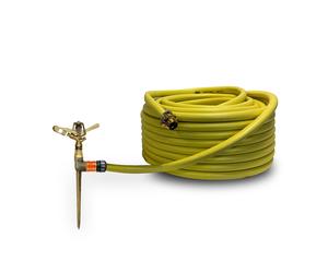 Kit de riego 350 m² con aspersor rotatorio medium Amarillo