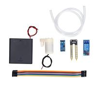 Kit de riego electrónico: de riego automático, Kit de Bricolaje con módulo de Sensor de Humedad del Suelo y Bomba de Agua para detección de Humedad del Suelo, Ajuste de