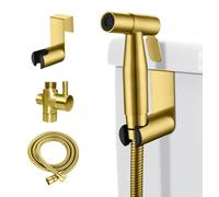 Kit de rociador para bidé de acero inoxidable de alta calidad. Incluye: rociador manual, sistema de fijación para inodoro, ideal para higiene y cuidado personal, diseño elegante. Rociador para inodoro