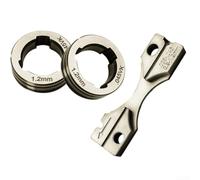 Kit de rollo de transmisión de 0.45 pulgadas VK-Groove para Lincoln Power MIG 216 255XT 350MP LN-25 PRO guía de alimentación de alambre ruedas de alimentación de repuesto