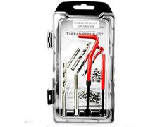 Kit de Roscado Completo con Machos de Roscar y Matrices - Herramientas Reparación Roscado Metal Aluminio para latón - Uso en Plomería y DIY 40 Piezas(A)