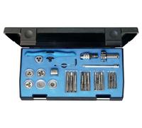 Kit de roscado Gedore para roscas internas y externas, M3-M6, modelo 8553