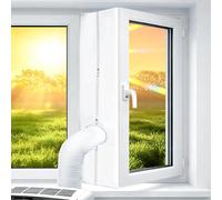 Kit de Sellado para Ventana de Aire Acondicionado, Adhesivo Mejorado, Barrera Térmica Universal para AC, Protección Impermeable Contra Insectos, Mejora la Refrigeración 500CM