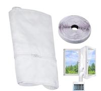 Kit de Sellado para Ventana de Aire Acondicionado Burlete de Tela para