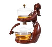 Kit de - semiautomática, infusor de té, kit de elaboración de cerveza | de flujo rápido, tranquilo, juego de té para el hogar, teteras transparentes