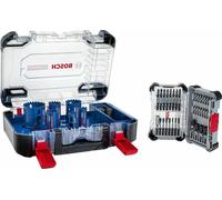 Bosch expert - juego de 2 sierras perforadoras (9 piezas, incluye broc