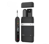 Kit de soldador compatible con USB con tiempo de calentamiento rápido y retención de temperatura constante para trabajos de soldadura delicados (negro)