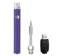 Kit de soldador de metal recargable con 3 puntas | Este soldador de metal inalámbrico cuenta con una batería de 650 mAh y se calienta en 8 segundos.