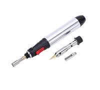 Kit de Soldador Inalámbrico de Butano, Soldador de gas, Adecuado para soldadura industrial, soldadura electrónica, 12ml