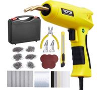 Kit de soldadora de plástico de 220W, que incluye pistola de soldadura y 1200 grapas y 76 varillas