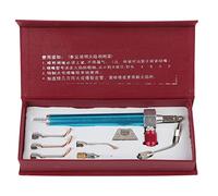 Kit de soplete de soldadura para joyería profesional, pistola de soldar con soplete de oxígeno portátil con 5 puntas para cilindros de oxígeno