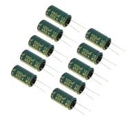 Kit de Surtido de Condensadores Electrolíticos 100UF 450V 10pcs Condensadores Radiales para Proyectos de Bricolaje y Aplicaciones Electrónicas (450V 100uf 10 piezas en una bolsa)