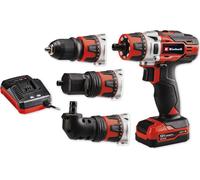 Kit de taladro atornillador inalámbrico Einhell TE-CD 12/1 3X-Li (1 batería de 2,0 Ah)