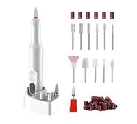 Kit de taladro de - Taladro de profesional, kits de taladros de recargables, portátil para de gel acrílico con 3 velocidades ajustables, herramientas de manicura para