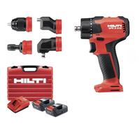 Kit de taladro sin escobillas HILTI SFE 2-A12 BL 12V | 2 baterías de 2,6 Ah |...