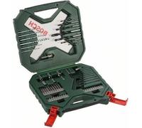 Kit de taladro y atornillador Bosch X-Line Classic de 60 piezas, que incluye puntas, brocas, llaves de vaso y un portabrocas magnético