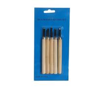 Kit de tallado en madera Juego De Herramientas Mano Con Cuchillo Cincel For Tallar Madera, 3-12 Uds., For Tallado Básico Y Detallado(5pcs)