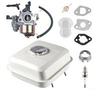 Kit de tanque de combustible de puerto lateral para mini bicicleta Coleman | Compatible con Honda para GX160 para GX200, motores clon, control estándar estricto, rendimiento fiable al aire libre