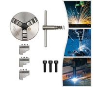 Kit de torno autocentrante para mecanizado de precisión, con mandriles para taladro