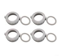 Kit de tuercas divididas de sellado de identificación de 5,8 cm, ideal para unidades Balboa-HydroQuip, combo de junta tórica resistente para mantenimiento de calentadores de spa de bañera de