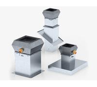Kit de unidades de ventilación de cubierta acústico Zócalo FD 2 DVSA2S-A50.1 III de Aereco - 530976