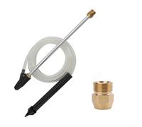 Kit de varilla de chorro de arena con 8 boquillas para lavadoras a presión Karcher, lanza de chorro resistente para eliminación de pintura de óxido, compatible con Lavor para Nilfisk para Bosch