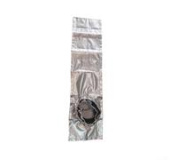 Kit de ventilación de aire acondicionado con funda de sellado de tela Oxford diseñada para una refrigeración eficiente en interiores y bloqueo de calor al aire libre (162 x 26 cm)
