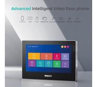 Kit de videoportero para exteriores, con pantalla táctil de 7 pulgadas, resolución 1080P y control a través de la aplicación