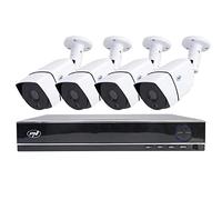 Kit de videovigilancia AHD PNI House PTZ1300 Full HD - NVR y 4 cámaras de Exterior 2MP Full HD 1080P con HDD de 1Tb Incluido