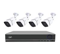 Kit de videovigilancia AHD PNI House PTZ1350 Full HD - NVR y 4 cámaras Exteriores 2MP Full HD 1080P